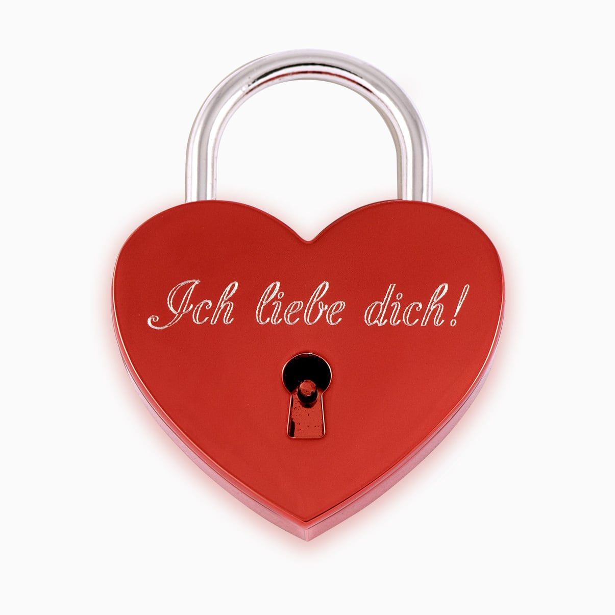 Weiteres Schloss: Herzschloss Rubin Rot