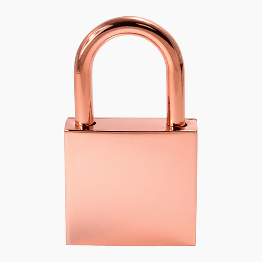 Liebesschloss Roségold