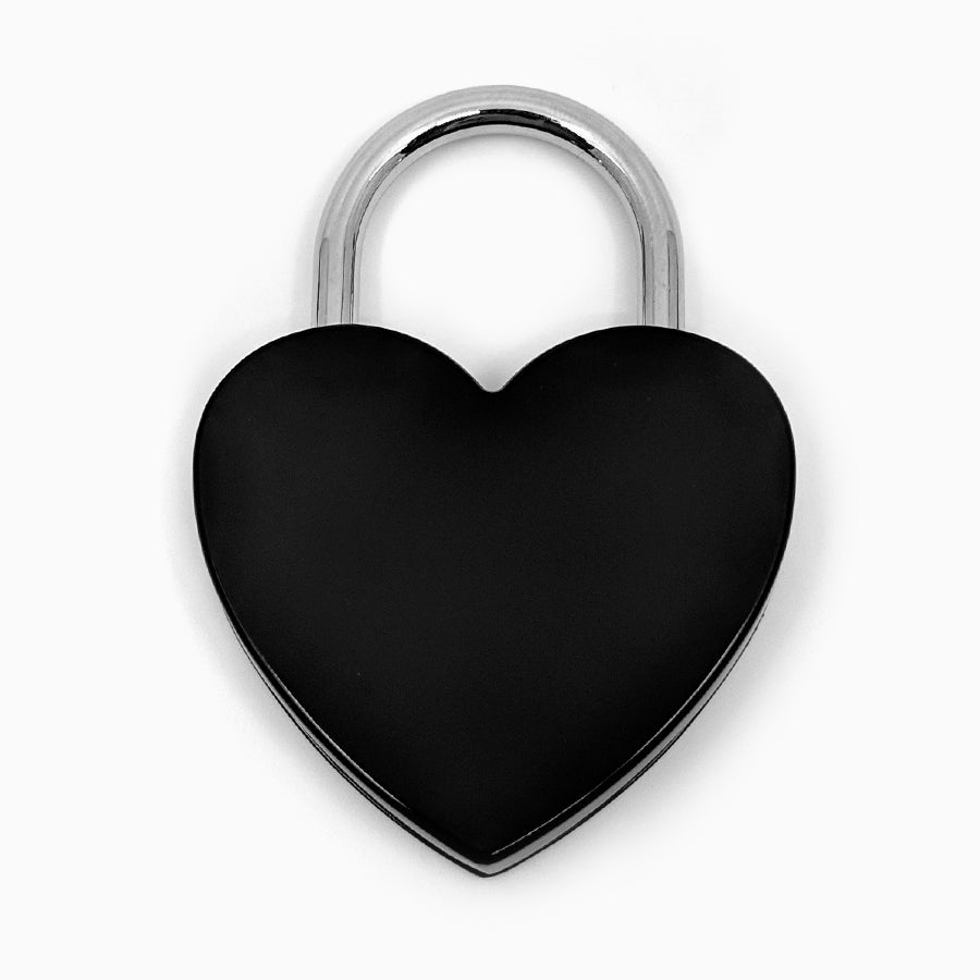 Weiteres Schloss: Herzschloss Onyx Schwarz